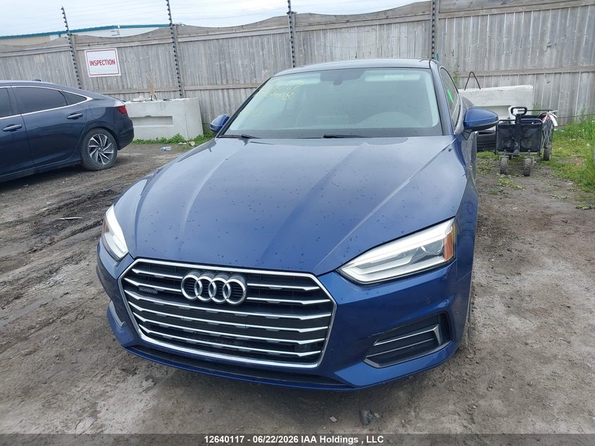 2018 Audi A5 Premium Plus VIN: WAUPNAF56JA096458 Lot: 12640117