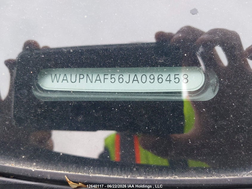 2018 Audi A5 Premium Plus VIN: WAUPNAF56JA096458 Lot: 12640117