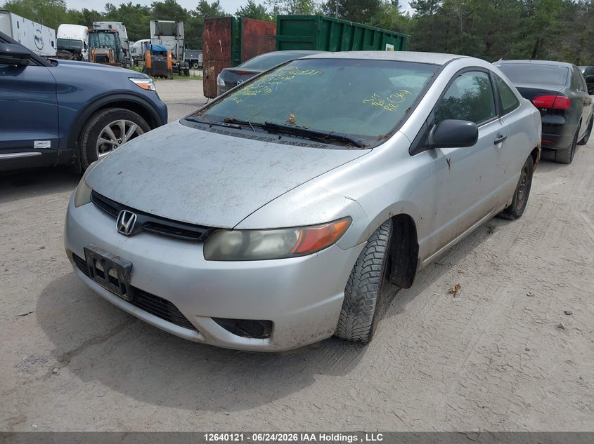 2006 Honda Civic, Благодійність, IAAI, VIN 2HGFG12306H013002 — фото 2