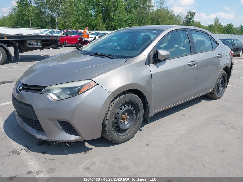 2014 Toyota Corolla, Удар сзади, IAAI, VIN 2T1BURHE5EC094889 — фото 2