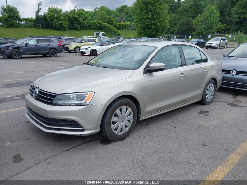 2015 Volkswagen Jetta, Затопление, IAAI, VIN 3VW2K7AJ3FM338160 — фото 2
