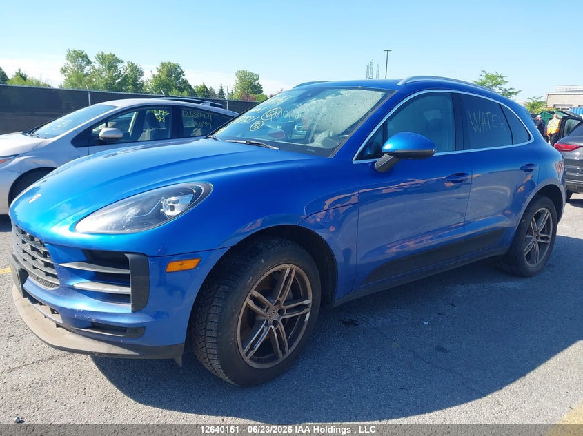 2019 Porsche Macan, Затопление, IAAI, VIN WP1AB2A52KLB34321 — фото 2