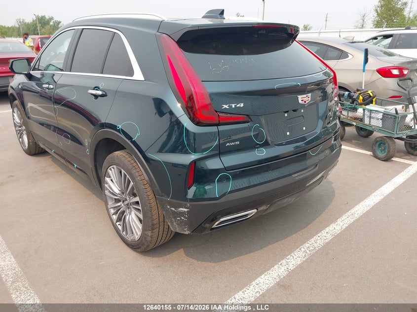 2025 Cadillac Xt4 Premium Luxury VIN: 1GYFZDR46SF158608 Lot: 12640155