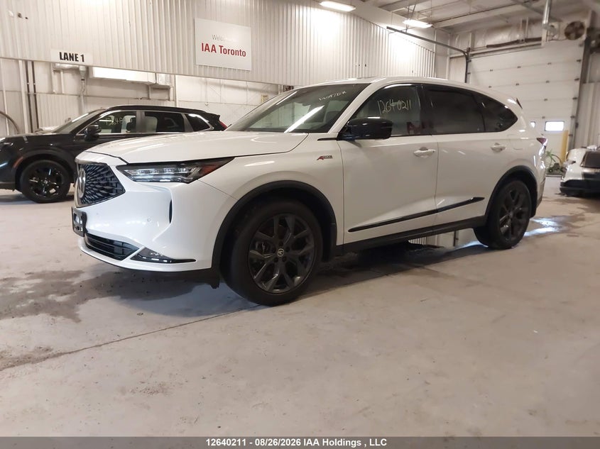 2024 Acura Mdx A-Spec, Theft Recovery, IAAI, VIN 5J8YE1H04RL801123 — photo 2
