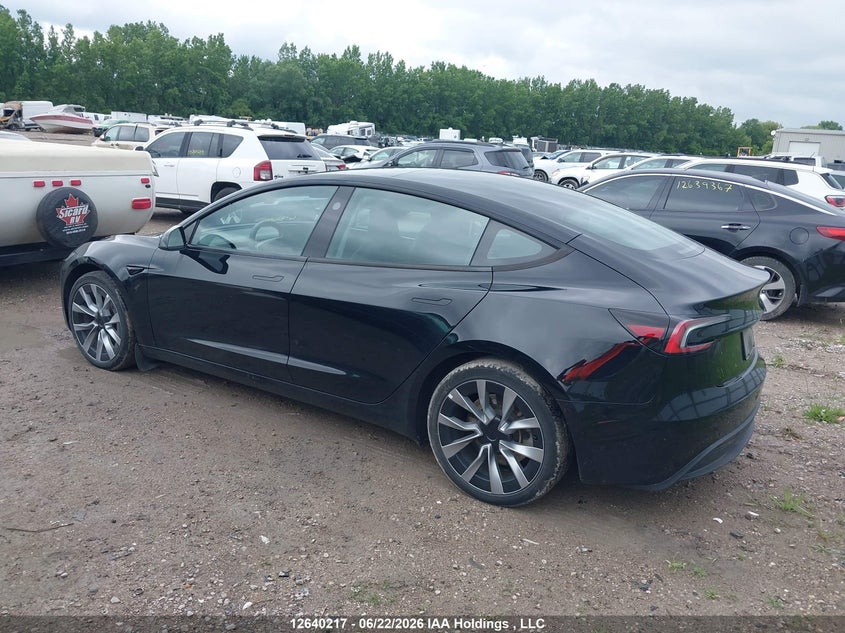 2024 Tesla Model 3 VIN: LRW3E7EB4RC093597 Lot: 12640217