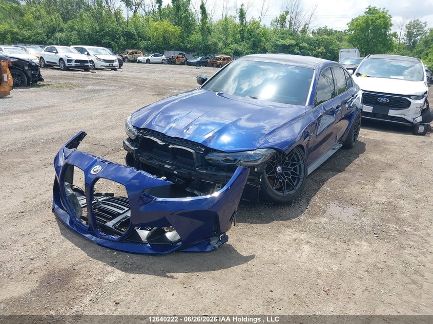 Vin: wbs43ay09pfn84790, lot: 3041113, bmw m3 competition m xdrive 20232