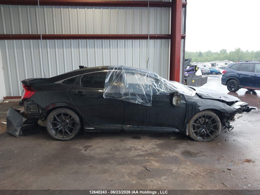 2018 HONDA CIVIC SEDAN 1.5L I-4 DI, DOHC, VVT, TURBO, 205HP