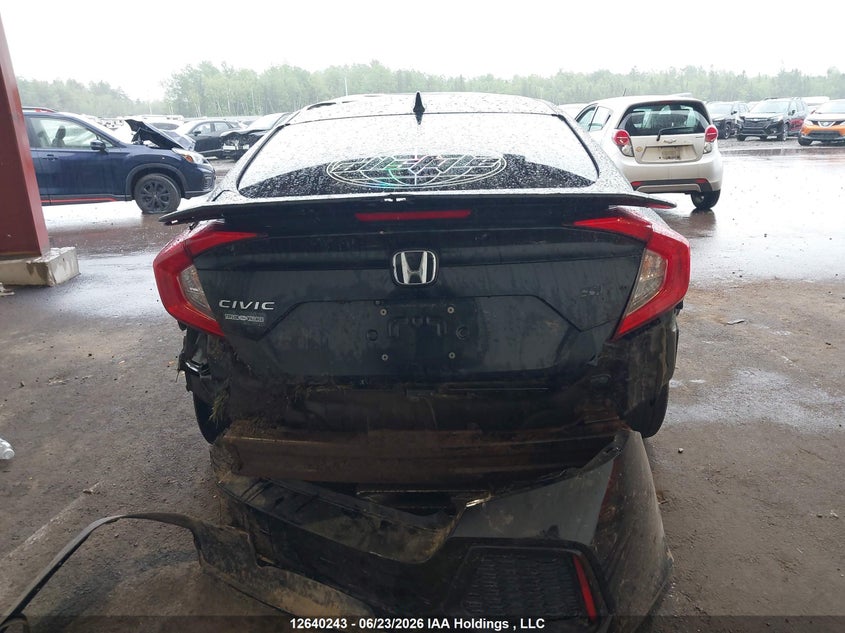 2018 HONDA CIVIC SEDAN 1.5L I-4 DI, DOHC, VVT, TURBO, 205HP