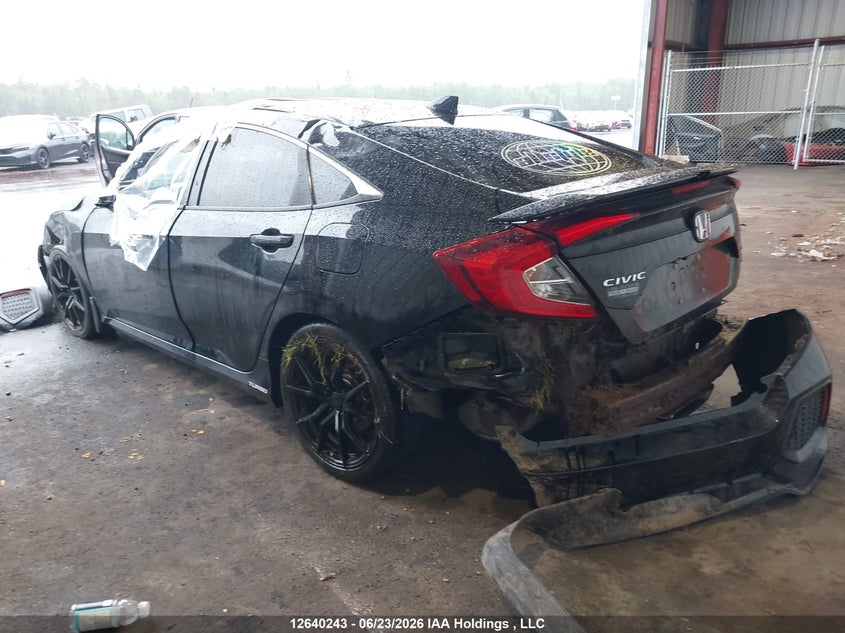 2018 HONDA CIVIC SEDAN 1.5L I-4 DI, DOHC, VVT, TURBO, 205HP