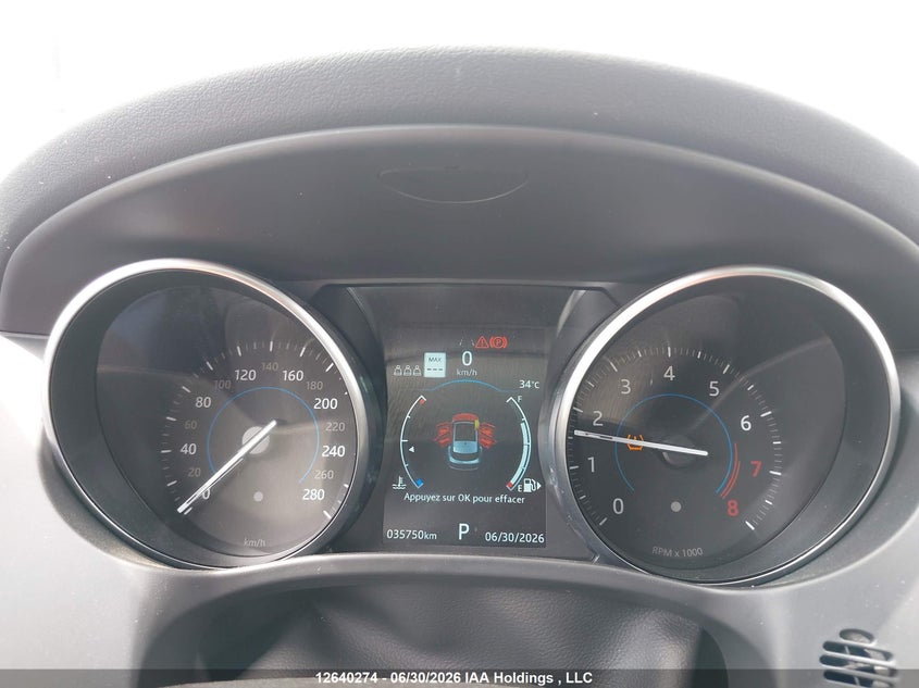 2020 Jaguar F-Pace VIN: SADCK2FX3LA632274 Lot: 12640274