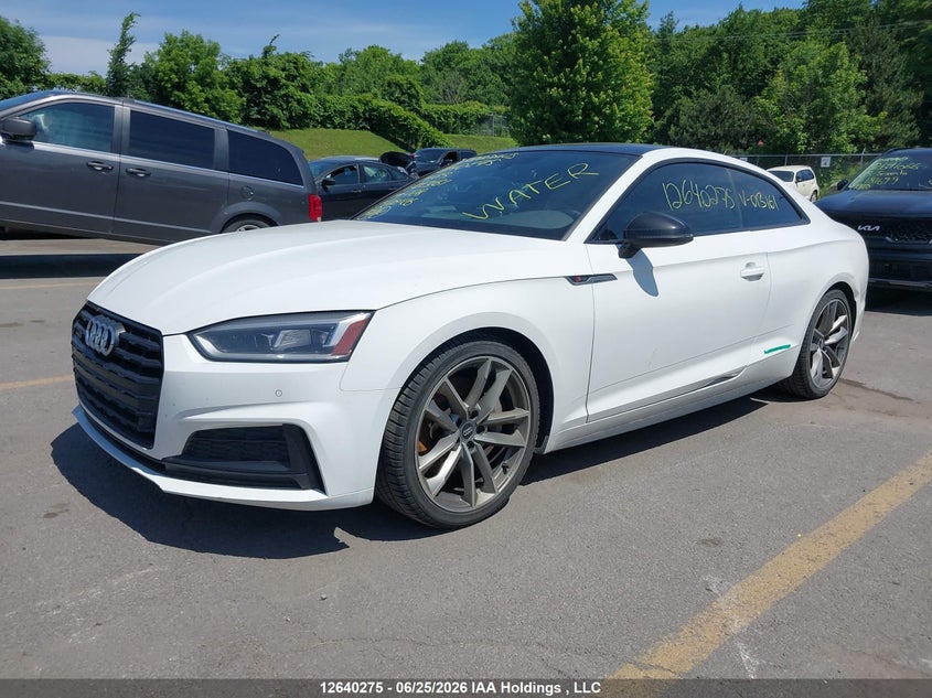 Vin: wautnaf58ka013161, lot: 3041169, audi a5 45 progressiv 20192