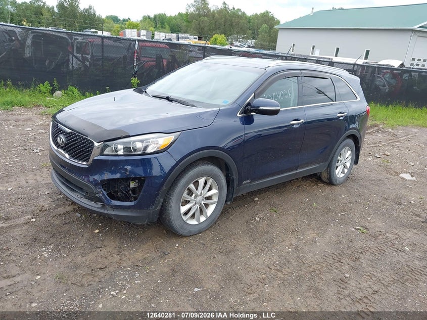 2017 Kia Sorento, Левый перёд, IAAI, VIN 5XYPGDA11HG270501 — фото 2