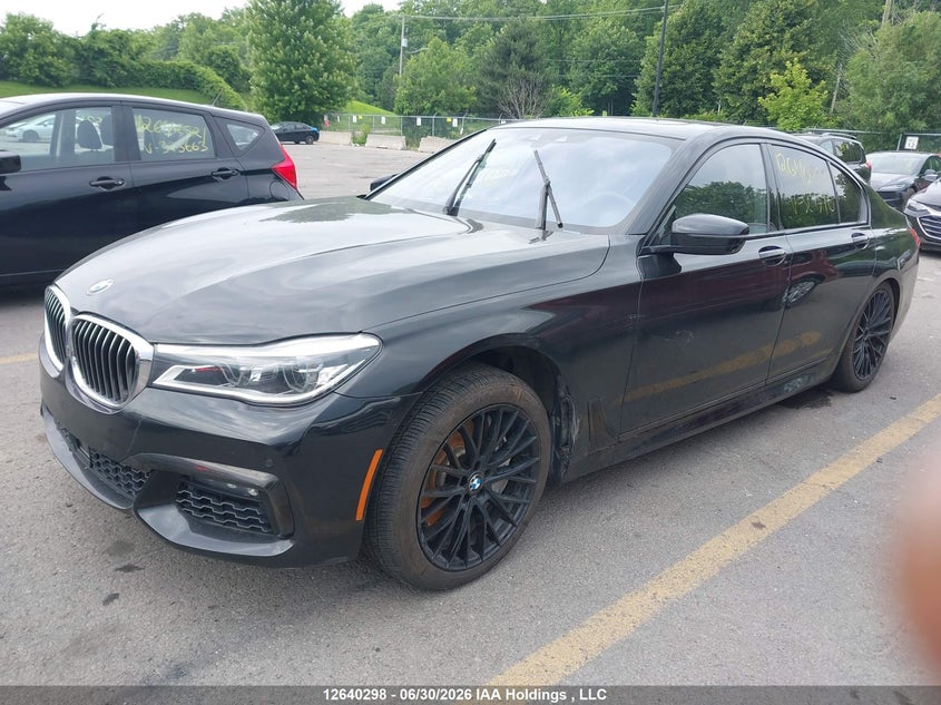 Vin: wba7b0c58jg527340, lot: 3041192, bmw 750i xdrive 20182
