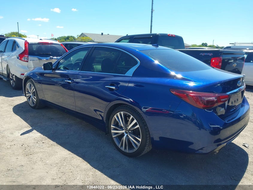 Vin: jn1ev7ar4km590294, lot: 3041217, infiniti q50 3.0t luxe/3.0t signature edition/3.0t sport 20193