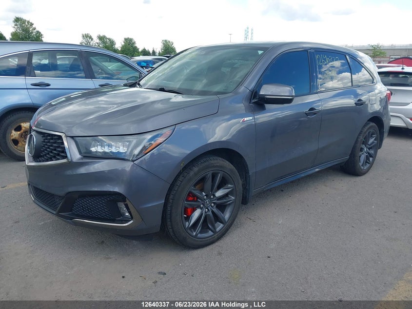 2020 Acura MDX, Затоплення, IAAI, VIN 5J8YD4H08LL801878 — фото 2