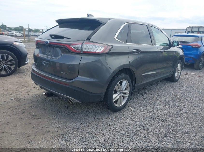 Vin: 2fmpk3j88fbb36376, lot: 3041249, ford edge sel 20154