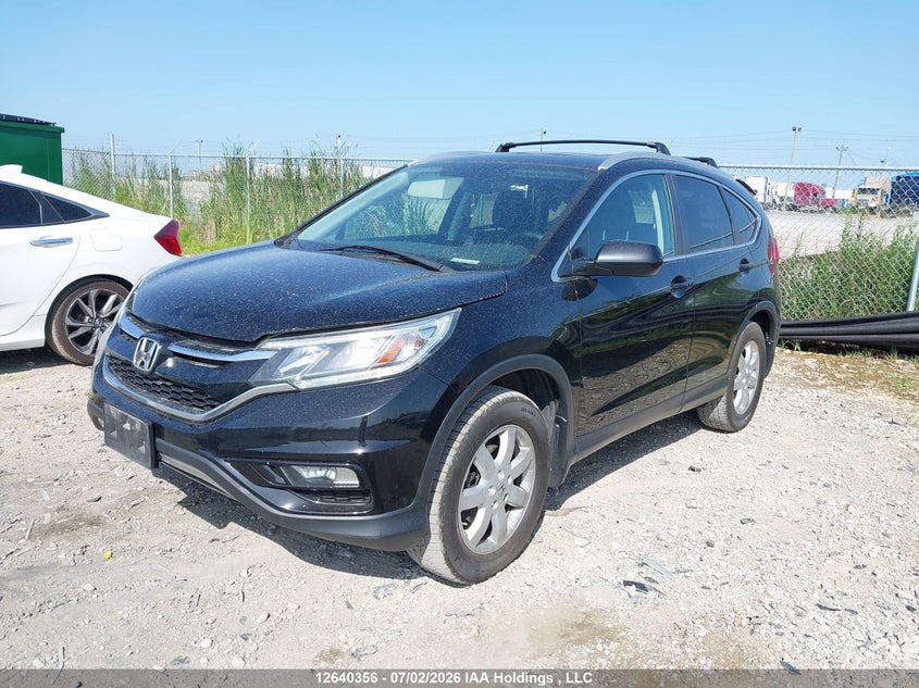 2015 Honda CR-V, Удар ззаду, IAAI, VIN 2HKRM4H52FH106691 — фото 2