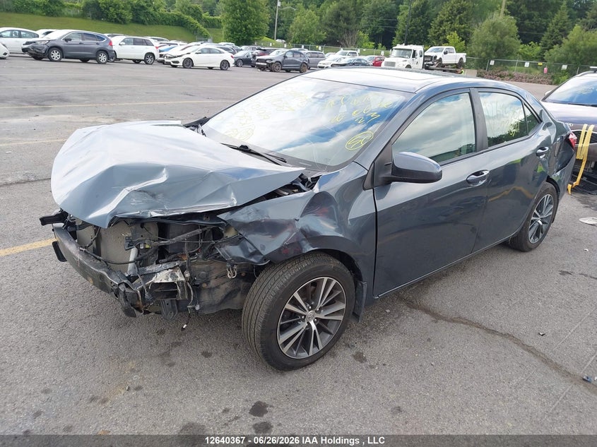 2019 Toyota Corolla, Front, IAAI, VIN 2T1BURHE8KC236311 — photo 2