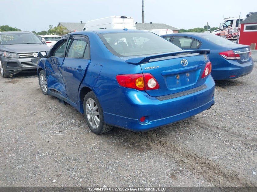 Vin: 2t1bu4ee4ac355057, lot: 3041314, toyota corolla s/le/xle 20103