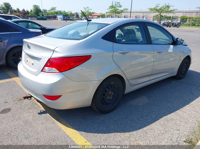 Vin: kmhct4ae6gu089223, lot: 3041322, hyundai accent se 20164