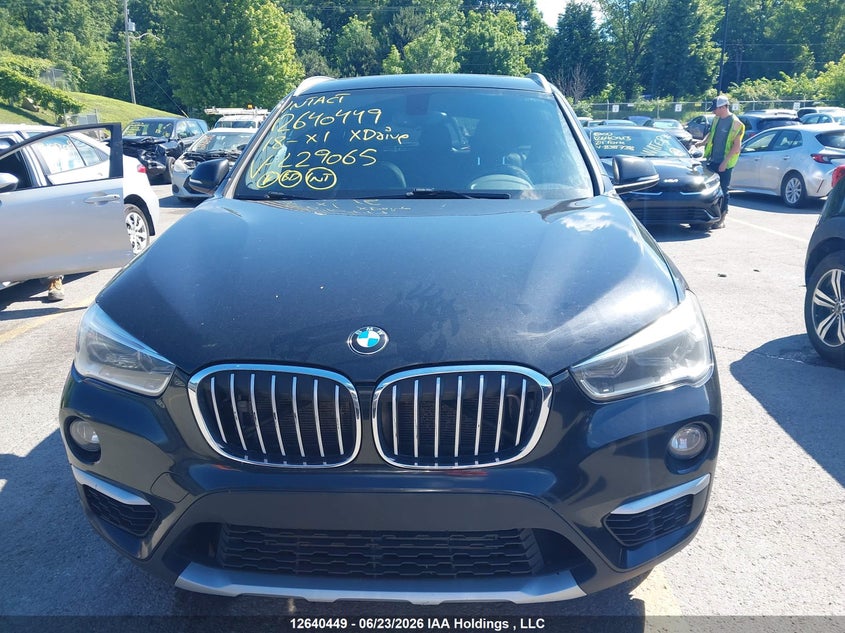 2018 BMW X1 SPORT UTILITY VEHICLE 2.0L I-4 DI, DOHC, VVT, TURBO, 228HP