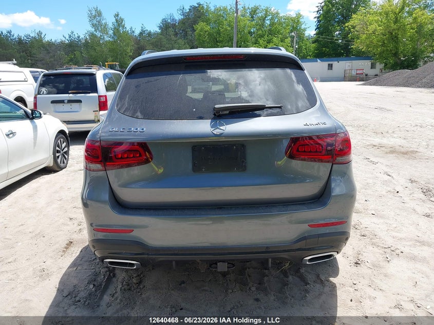 2022 Mercedes-Benz Glc 300 4Matic VIN: W1N0G8EBXNV390791 Lot: 12640468