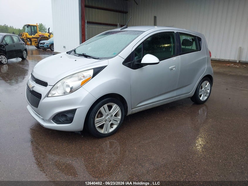 2015 Chevrolet Spark, Front, IAAI, VIN KL8CD6S93FC766479 — photo 2