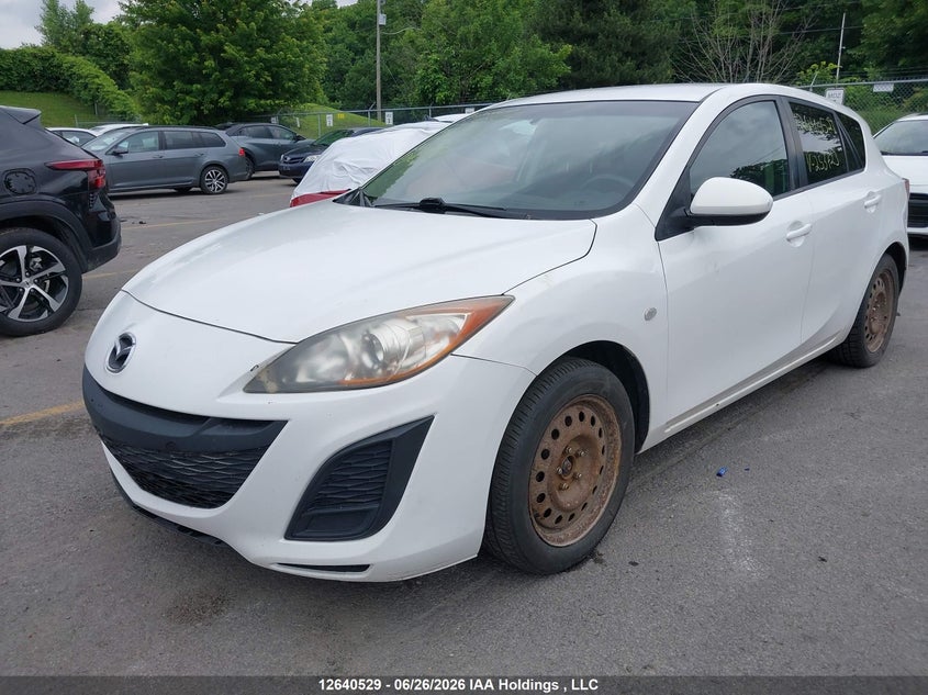 2010 Mazda 3, Затопление, IAAI, VIN JM1BL1HF6A1253723 — фото 2