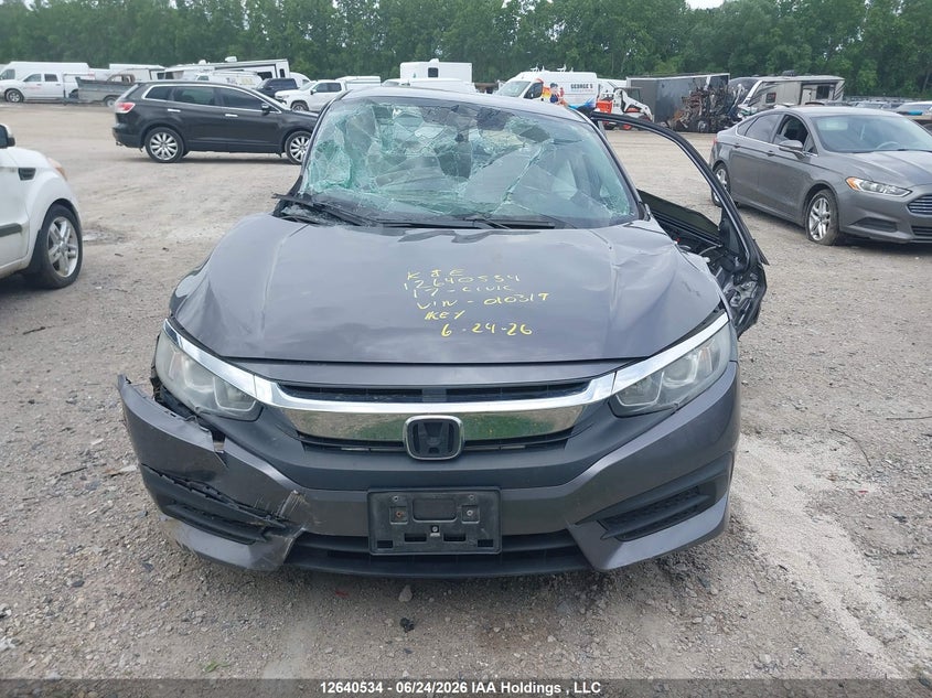 2017 HONDA CIVIC SEDAN 2.0L I-4 DOHC, VVT, 158HP
