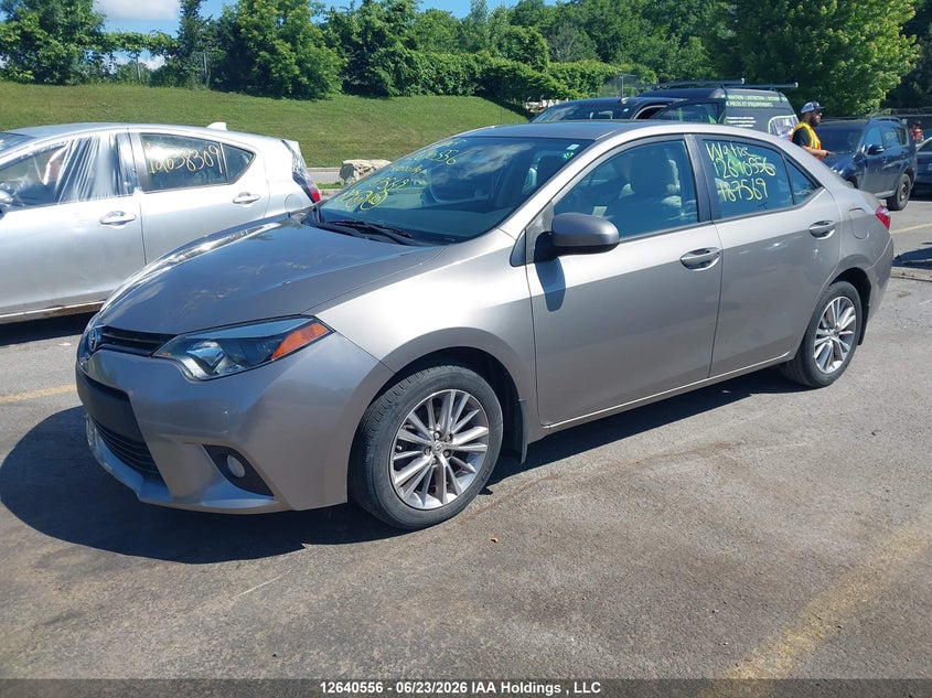 2014 Toyota Corolla, Затопление, IAAI, VIN 2T1BURHE3EC187569 — фото 2