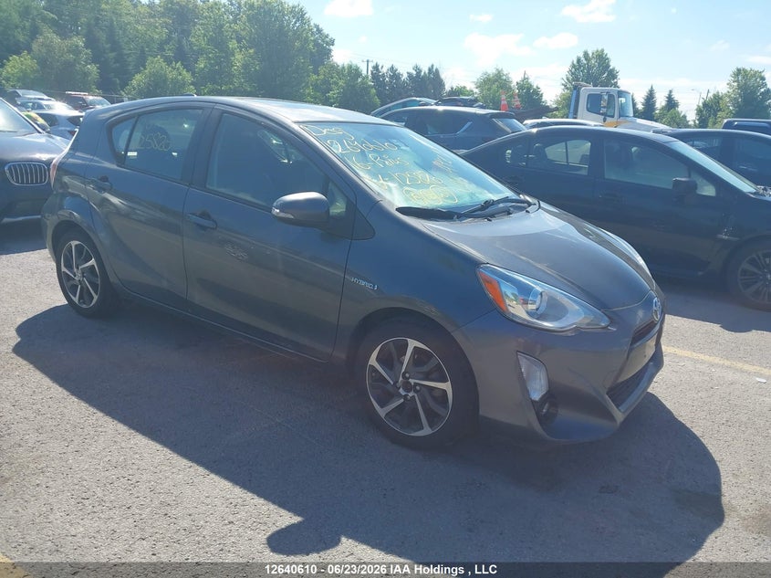 Vin: jtdkdtb30g1125820, lot: 3041509, toyota prius c technology 2016 img_1