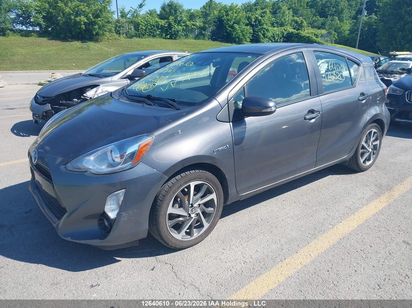 Vin: jtdkdtb30g1125820, lot: 3041509, toyota prius c technology 20162