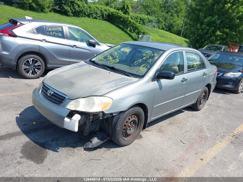 2004 Toyota Corolla, Front, IAAI, VIN 2T1BR32E64C810141 — photo 2