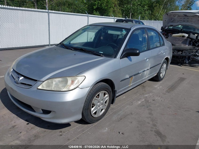 2004 Honda Civic, Град, IAAI, VIN 2HGES16424H906220 — фото 2