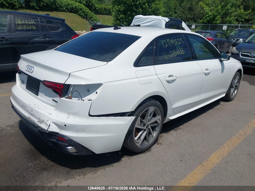 Vin: wauaaaf46pn013833, lot: 3041524, audi a4 45 komfort 20234