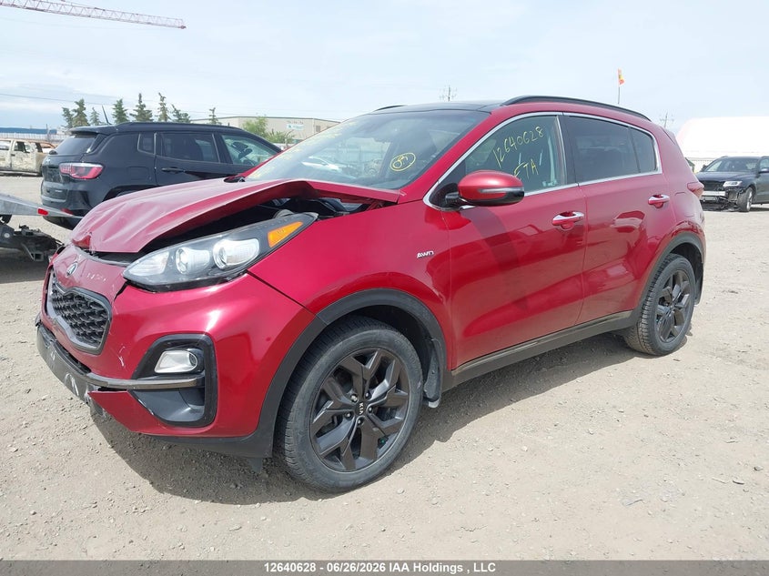 2022 Kia Sportage, Front, IAAI, VIN KNDPNCAC2N7976807 — photo 2