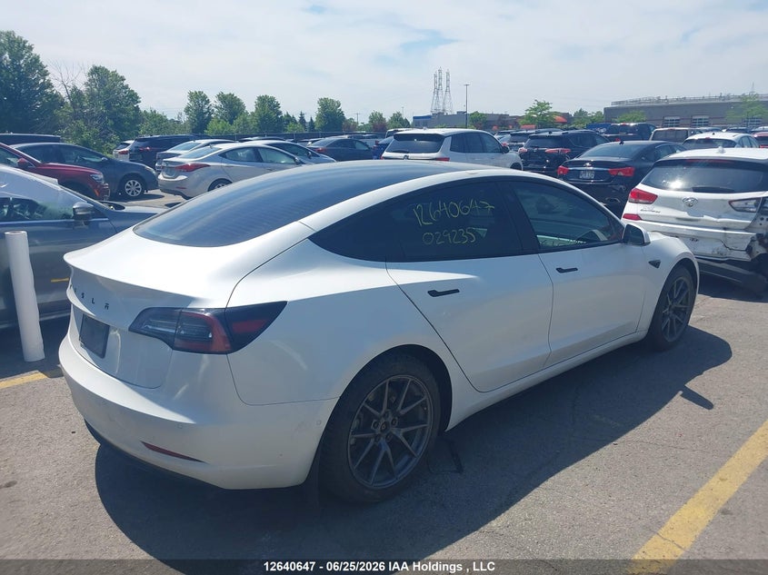 Vin: 5yj3e1ea9mf029235, lot: 3041547, tesla model 3 standard range/standard range plus 20214