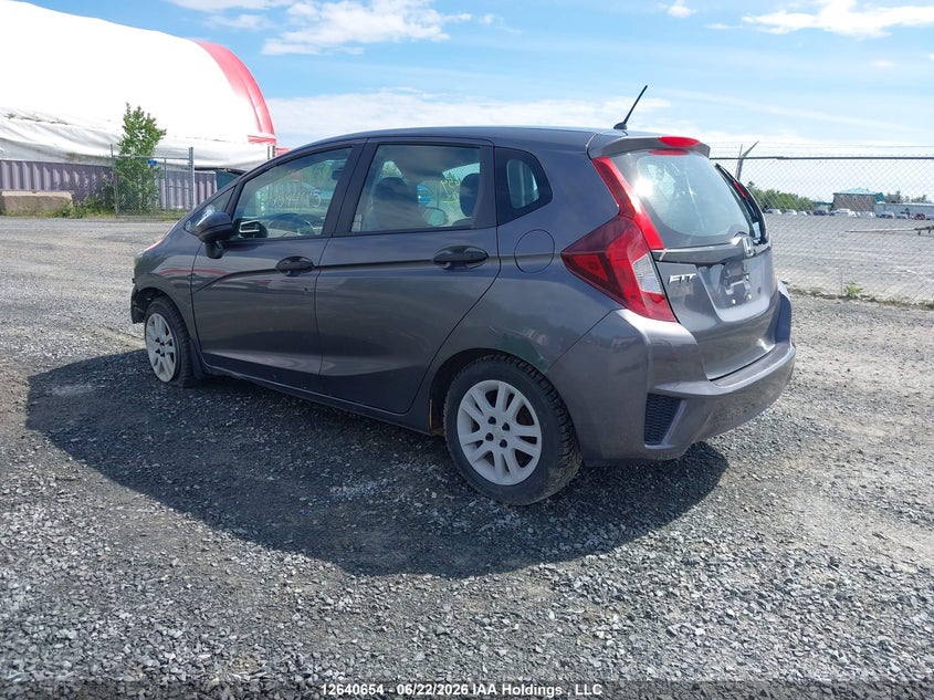 Vin: 3hggk5g31fm109869, lot: 3041554, honda fit dx 20153