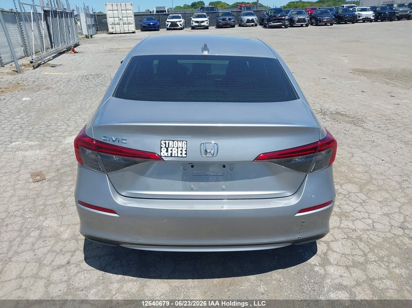 2022 HONDA CIVIC SEDAN 2.0L I-4 DOHC, VVT, 158HP