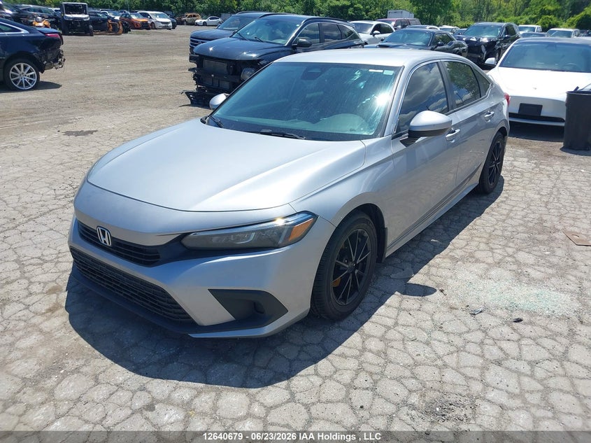 2022 HONDA CIVIC SEDAN 2.0L I-4 DOHC, VVT, 158HP