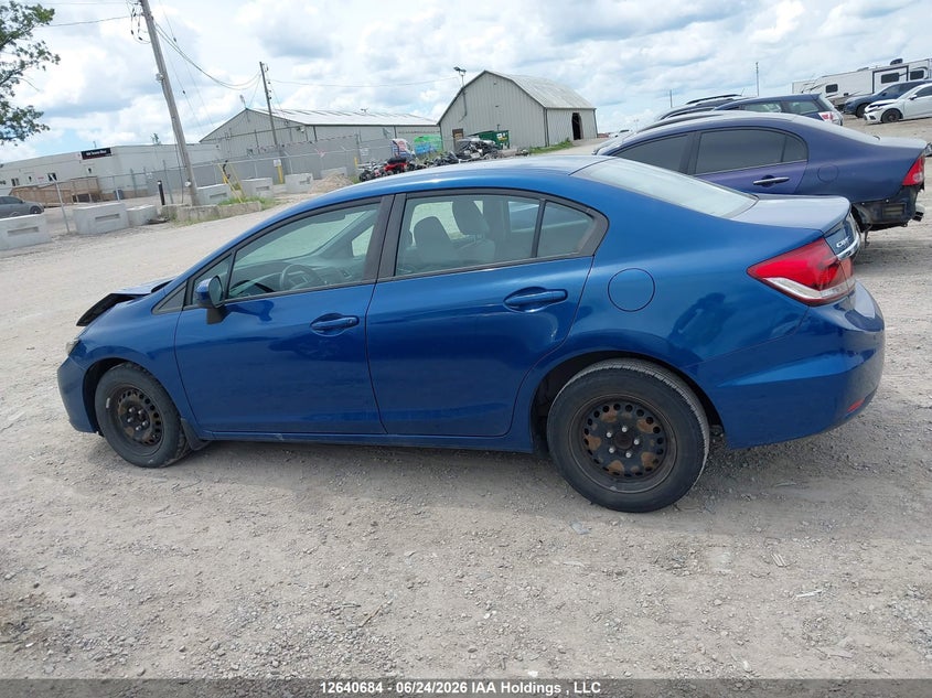 2015 HONDA CIVIC SEDAN 1.8L I-4 VVT, 143HP