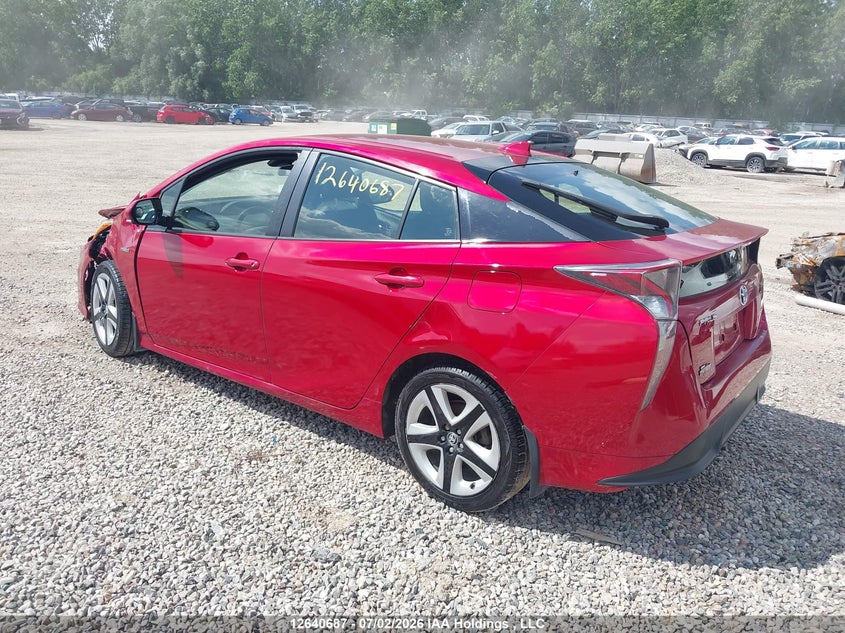Vin: jtdkarfu8h3050563, lot: 3041587, toyota prius 20173