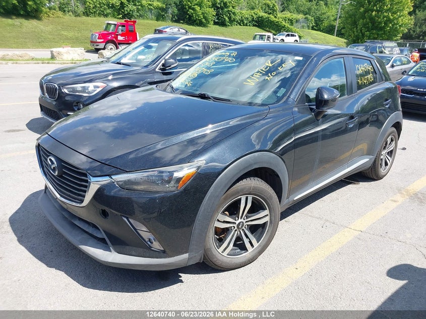 2017 Mazda CX-3, Затопление, IAAI, VIN JM1DKFD7XH0143703 — фото 2