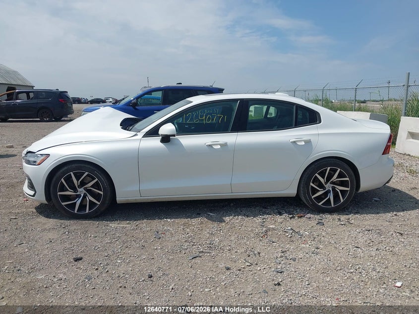 2020 VOLVO S60 SEDAN 2.0L I-4 DI, DOHC, VVT, TURBO/SUPERCHARGER, 316HP
