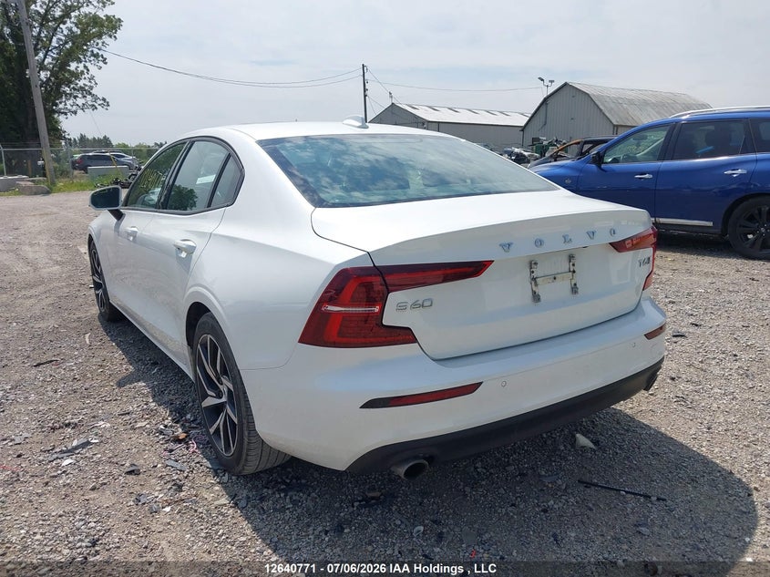 2020 VOLVO S60 SEDAN 2.0L I-4 DI, DOHC, VVT, TURBO/SUPERCHARGER, 316HP