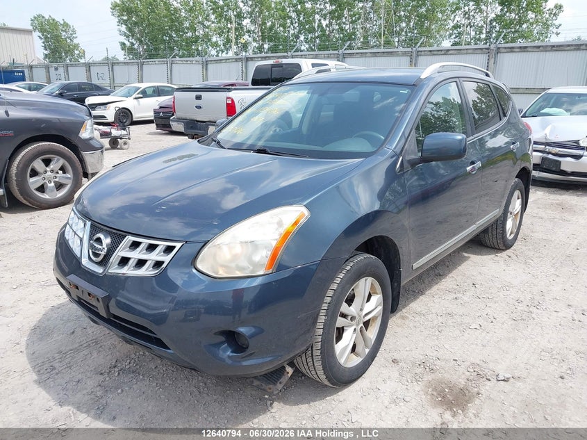 2013 Nissan Rogue, Удар спереду, IAAI, VIN JN8AS5MV9DW113406 — фото 2