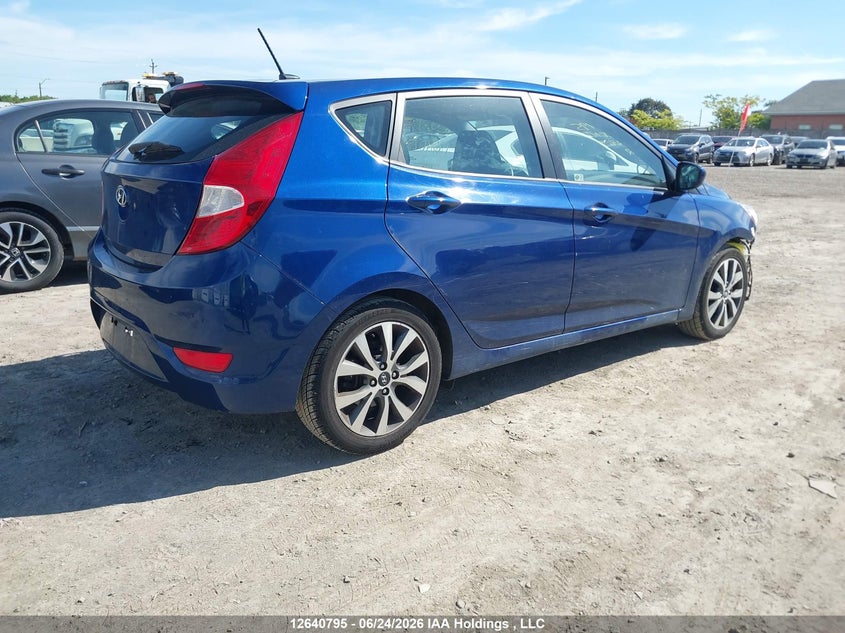 Vin: kmhct5ae2hu332419, lot: 3041695, hyundai accent se 20174