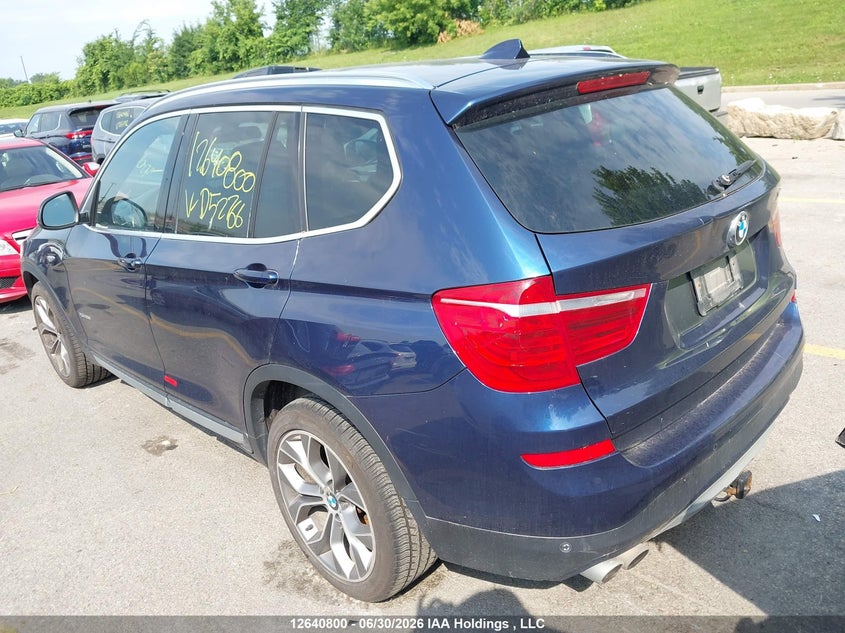 Vin: 5uxwx9c52f0d52766, lot: 3041700, bmw x3 xdrive28i 20153