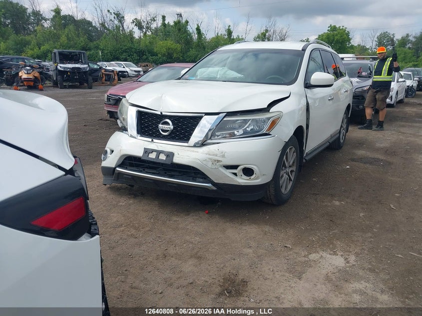 2014 NISSAN PATHFINDER SPORT UTILITY VEHICLE 3.5L V-6 DOHC, VVT, 260HP