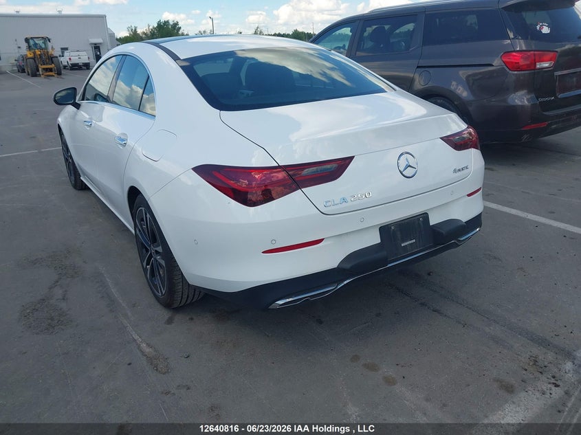 2026 MERCEDES-BENZ CLA-KLASSE SEDAN 2.0L I4 FI DOHC 16V NF4